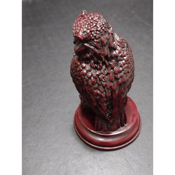 Brown owl statue - Picture 8 of 9